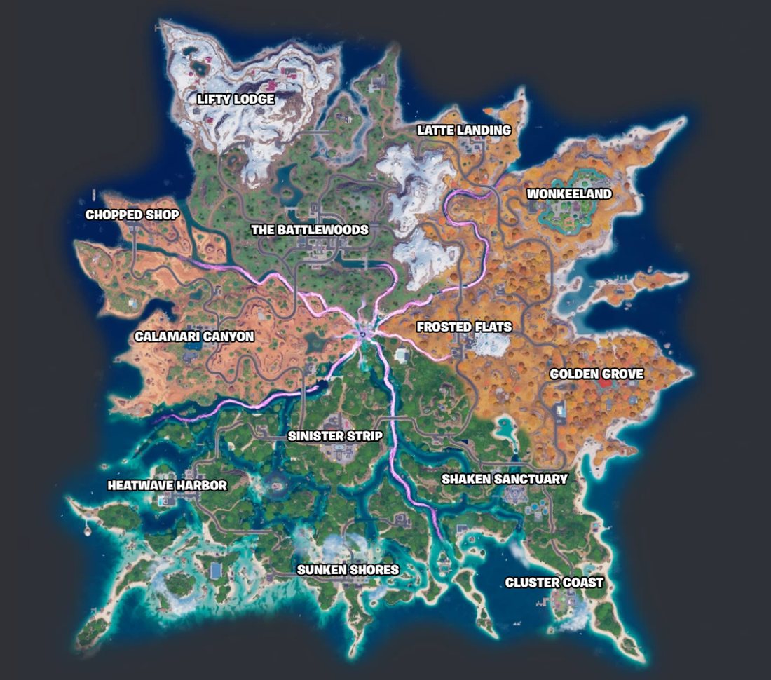 Island map